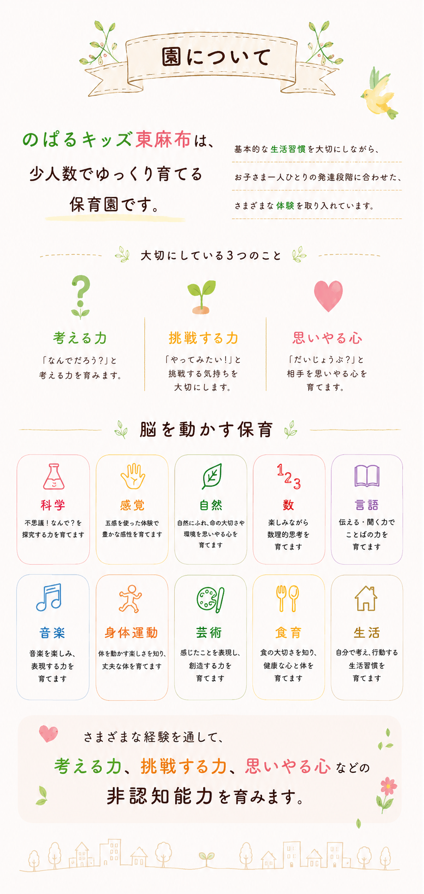 園について